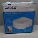 Carex Raised Toilet Seat, 5 1/2, Pack of 2