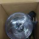 Electric Vegetable Chopper & Food Processor, 3 Cup Capacity, For Mincing, Emulsify and Puree (Burgundy)