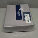 Bedsure 100% Washed Cotton Duvet Cover King Size - Grey Minimalist Cotton Duvet Cover Linen Like for All Seasons - GentleSoft Plain Simple Bedding, 3 Pieces (Grey, King, 104"x90")