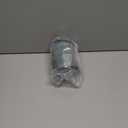 Modern Cordless Mushroom Small Table Lamp Touch LED Lamps, 3-Way Dimmable Bedside Nightstand Lamp Mini Rechargeable Night Light for Bedroom, Living Room (Silver)