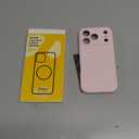 Ktele Magnetic for iPhone 17 Pro Case [Compatible with Magsafe] [Premium Silicone Satin-Smooth Touch] Slim Shockproof Anti-Scratch Microfiber Lining Case, 6.3 inch, Chalk Pink