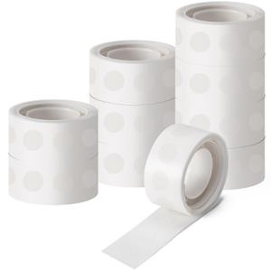 Hoewina 1000pcs Clear Glue Point Dots Glue Tape for Balloon Removable Adhesive Double Sided Dots Stickers for Craft Decoration Wedding
