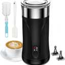 Milk Frother, 4-in-1 Milk Frother and Steamer, Automatic Hot and Cold Foam Maker and Milk Warmer
