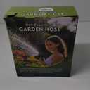 Garden Hose 100FT, Non-Expanding, Lightweight Hose With 8 Function Nozzle, Leak-Proof, No-Knot, Easy to Carry, Wear-Resistant, Sturdy, Flexible, 3/4GHT, Water Hose for Yard, Garden, Outdoor