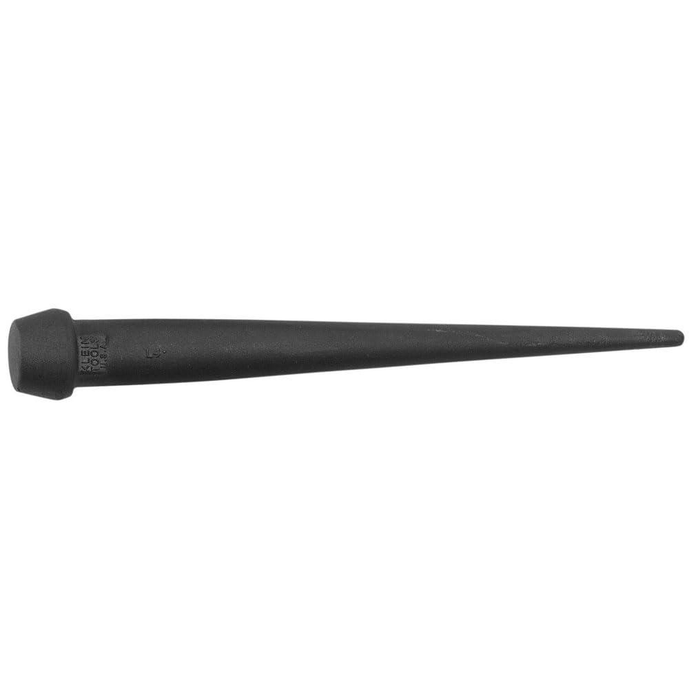 Klein Tools 3256 Broad-Head Bull Pin Made of Forged, Made in USA, Heat-Treaded Steel with Black Finish, 1-1/16-Inch