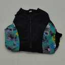 American Trends Womens Athletic One Piece Swimsuits Long Sleeve Swimsuit Sports Surfing Swimwear Bathing Suits Black Green Print, Small