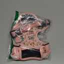 HEELE Dog Harness, No Pull Adjustable Padded Reflective Harness for Dogs with Handle for Walking Training, Flower-Pink, Large