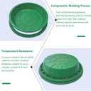 24 in Invisible Septic Tank Lid Covers Anti-Trip Resin Grass Manhole Cover