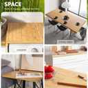 48"x25" Butcher Block Countertop, 4ft DIY Bamboo Countertop, 1.2'' Thick Wood Table Top, Used as Cutting Board, Office Desk Top, Living and Dining Room Table, Washer Dryer Countertop, Kitchen Island