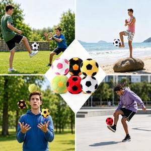 6 Pack Soft Plush Hackys Footbags317