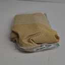 ColourTree 8' x 8' x 8' Brown Triangle Sun Shade Sail Canopy Mesh Fabric UV Block UPF50 - Commercial Heavy Duty - 190 GSM 