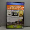 6x8 Picture Frame Black for Wall Hanging or Tabletop, Wall Mounting Horizontally or Vertically, 6 x 8 Wall Gallery Poster Photo Frame with Shatter Resistant Plexiglass, Black