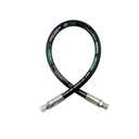 Haichy 15611-04-04-12 Hydraulic Hose 1/4" Hydraulic Hose with Male NPT X Male NPT, 12" Long, 5800 PSI