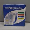 Incentive Spirometer Adult,Breathing Exercise Device for Lungs,Deep Breathing Trainer for Children and Adult,5000ml Volume Measurement with Flow Rate Indicator.