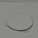 50 Pieces Black Glitter Paper Place Mats Sparkle 14'' Round Disposable Table Mats Black Doilies Decorative Placemats for Wedding Banquet Party Home Dining Table Decor
