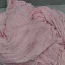 6 Pieces Pink 10FT Cheesecloth Table Runner Boho Gauze Fabric Table Runner Rustic Sheer Runner for Wedding Birthday Baby Shower Party Boho Table DecorationPink