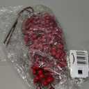 DearHouse 4 Pack Artificial Red Berry Stems Holly Christmas Berries for Festival Holiday Crafts and Home Decor, 19.5 Inches Burgundy Berry Floral Christmas Tree Decoration