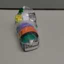 6 Pcs Dry Erase Magnetic Strips for Classroom, 1 in x 9.8 Ft Rainbow Colors Magnetic Tape Roll Blank Magnets Sticky Labels Writable Flexible Magnet Sheet for Whiteboard Refrigerator and Crafts