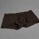 Arjen Kroos Men's Boxer Briefs Sexy Silky Ice Silk Trunks Underwear for Men 1 Pack, Brown, X-Large