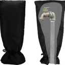 Outdoor Faucet Covers for Winter Freeze Protection,20.4"X8" Hose Bib Covers for Winter,Reusable Thicker Waterproof Insulated Spigot Cover