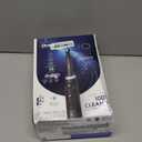 Oral-B Rechargeable Electric Toothbrush, iO5 Limited Deep Clean & Whiten, 5 Cleaning Modes, Visual Pressure Sensor to Protect Gums, Travel Case, 3 Brush Heads, Black