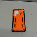 FNTCASE for Samsung Galaxy S23-Ultra Case: Military Grade Drop Proof Protection Mobile Cover with Kickstand | Matte Textured Rugged Shockproof TPU | Protective Sturdy Phone Case - Orange