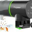 FREESEA Automatic Fish Feeder for Aquarium: Auto Fish Food Dispenser with Timer for Small Tank Betta Turtle - Battery Vacation Self Feeding for Flakes (069)