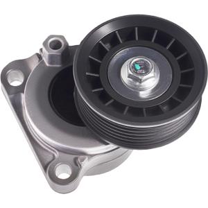 TUCAREST 38452 (For 2.0L/2.3L/2.5L-No Hybrid) Drive Belt Tensioner Pulley Assembly Fit For 05-12 Fo-rd Escape Fusion /05-11 Ma-zda Tribute Me-rcury Mariner Milan [# 6E5Z6A228A 38408]