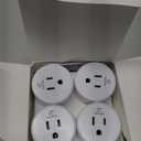EIGHTREE Smart Plug, Smart Home WiFi Outlet Works with Alexa & Google Home, Smart Socket with Remote Control & Timer Function, 2.4GHz WiFi Only, 4 Packs