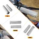 Motorcycle Handlebar Grips for 1" 25mm Hand Grips Aluminum Universal Fit for Harley Touring Dyna Softail Sportster XL 883 1200
