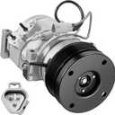 BDFHYK 158325 Air Conditioning A/C Compressor with Clutch Compatible with Toyota Tundra V8 4.6L 2010-2019, Tundra V8 5.7L 2007-2021