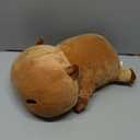 Onsoyours Original 13.8"|1.8 Pound Weighted Stuffed Animals, Cute Weighted Positive Capybara Plush Pillow Toy Soft Weighted Capybara Plushies Gift for Kids Adults