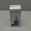 2025 Version Soap Dispenser with Silicone Pad Premium Quality Dish Soap Dispenser, Hand Soap Dispenser Rust Proof Stainless Steel Pump Ideal for Kitchen Dish Soap, Bathroom Soap