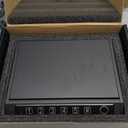 Biometric Gun Safe for Handgun,1s Quick Access 3-Ways Unlock Fingerprint Digital Pin Key Unlock Pistol Safe with LED Light Carbon Steel Gun Safes Lock Box for Car Travel Security Case,Black