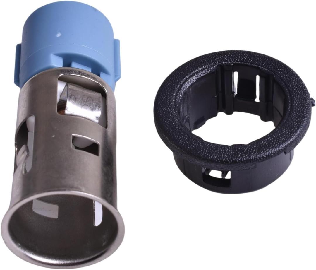 Power Outlet Base Lighter Socket with Mount Ring Compatible for Dodge Ram fits Chrysler Pacifica replace for 4685590 4793555