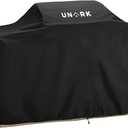 98 Inch Extra Large Grill Cover Kitchen Island Cover Large Island Grill Cover for Outdoor Grill Outdoor Kitchen Cover Heavy Duty Waterproof 98" L x 42" W x 48" H, Black