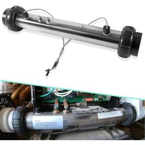 58083 Heater Tube Assembly 5.5KW, 220V with Dual Sensors Replacement for Balboa 25-175-1010 M7 VS Spa Hot Tub Heater Element, Alternative to # 26-58083-7S-KS, 26-0807-7S-KS etc