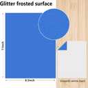 OcePor Glitter Cardstock, 105 Sheets in 35 Colors Cardstock, Glitter Paper for Cricut, Crafts and DIY, 8.5x11Shimmer for Birthday, Wedding Party Decor(92 lb/250 gsm)