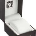 Anne Klein Women's Leather Strap Watch (Navy Blue/Gold)