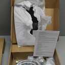 Veken Wide High Pressure Rain Shower Head with Handheld, Handheld Shower Heads with Multi Spray Modes, Rainfall Combo with 15" Metal Extension Arm,Detachable Dual Shower, Bathroom Decor,Chrome Silver (11.8 Inch(Standard))