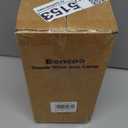 Boncoo Touch Control Table Lamp Dimmable Small Lamp, Ambient Light with Opal Glass Shade Simple Night Light, Modern Accent Lamp Bedside Nightstand Lamp for Bedroom Living Room, E12 Bulb Included