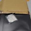 Extra Capacity Plastic Hanging File Folders,12 Pack Reinforced Hang Folders Letter Size, Accordian Pocket, Heavy Duty 2 Inch Expansion, Hard Hanging Folder Organizer for Office Home, Black