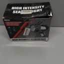 LBE Rechargeable Spotlight Outdoor, 90,000 Lumens Led Spotlight Flashlight with Cob Light and Foldable Tripod, 6 Modes Waterproof Handheld Spot Light for Outdoor Marine Boating Hnting