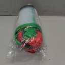 Upgraded Inflatable Dog Cone Collar with Transparent Anti-Licking Shield, Adjustable Elizabethan Collar for Medium Large Dogs, 2-in-1 Design with Detachable Shield and Soft Padding (XL, Watermelon)