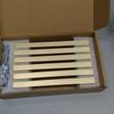 Goo-Ki (6Pack 5 Inch(128mm) Modern Cabinet Pulls, Champagne Bronze Cabinet Handles for Dresser,Wardrobe&Cupboard,Zinc Alloy Kitchen Cabinet Handles (5'' Hole Centers)