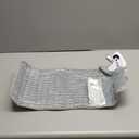 Deepsoon Heating Pad,Electric Heating Pads for Back,Neck,Abdomen,Moist Heating Pad for Shoulder,Knee,Arms,Legs,Dry/Moist Heat & Auto Shut Off,Christmas Gifts for Men and Women,Light Gray,24x12 Inch