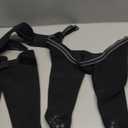 COODEO Dog Socks to Prevent Licking Paws, Waterproof Boots for All Four Legs with Non-Slip Soles, Protective Paw Covers for Wounds, Licking Prevention Shoes for Dogs (Black, Large)