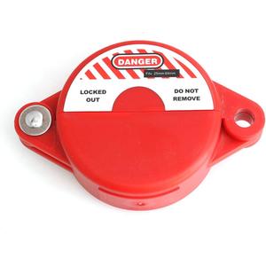 heyous Valve Lockout 25-64mm Safety Padlock Gate Valve Lock Device for Hose Bib Lock, Petroleum, Natural Gas Valve