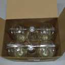 Ascher Vintage LED Edison Bulbs, 6W, Equivalent 60W, Non-Dimmable, High Brightness Cool White 4000K, ST58 Antique LED Filament Bulbs with 80+ CRI, E26 Medium Base, Clear Glass, Pack of 6