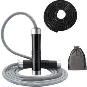 Sports Skipping Rope with Adjustable Aluminum Handle and Tangle-Free,Ball Bearing Fast and Smooth, for Workout, Weight Loss, Sports